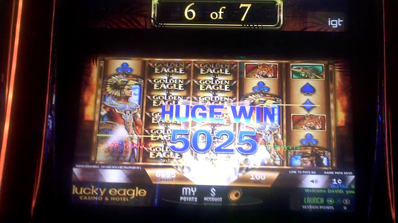 Lucky eagle slot machines